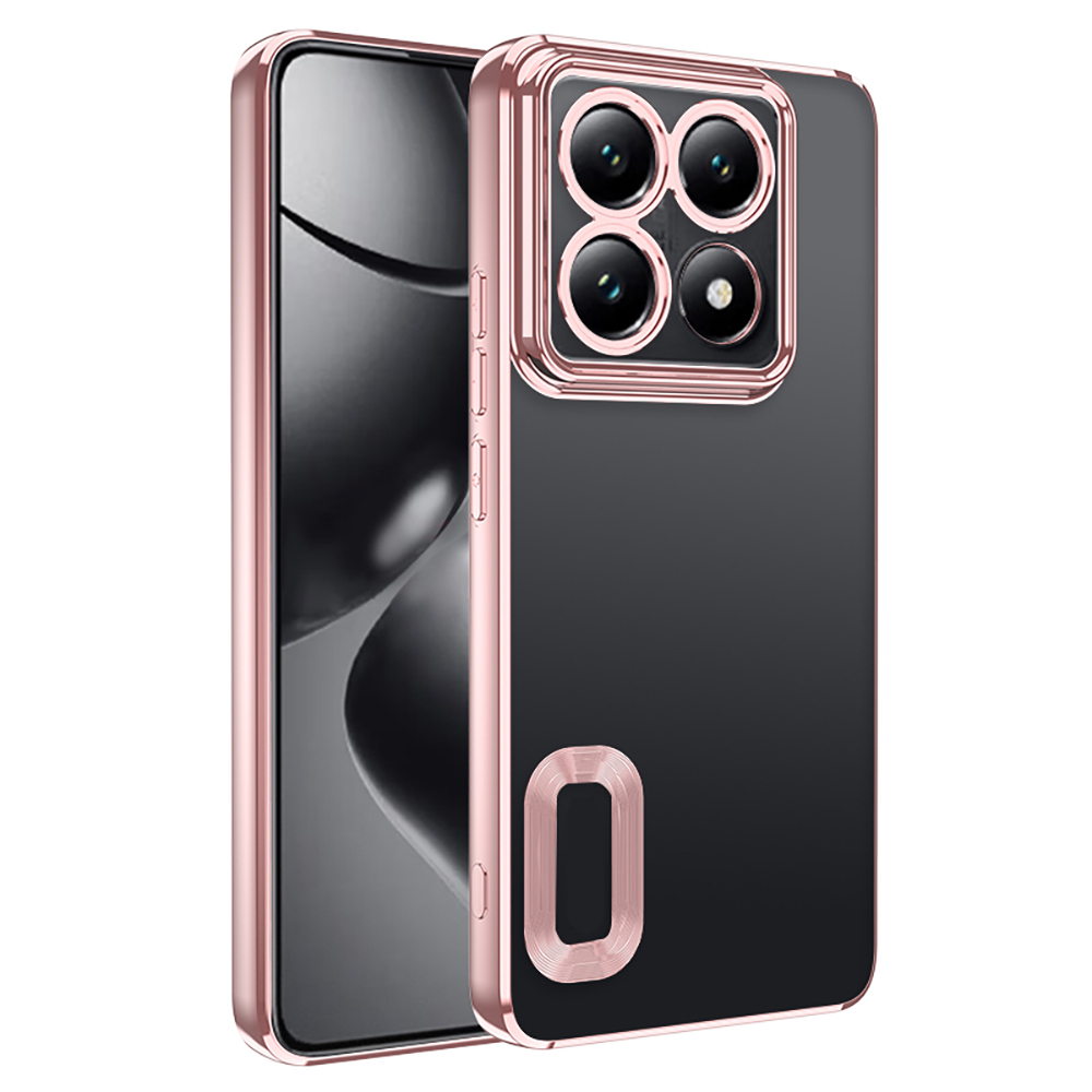 Xiaomi 14T Pro Uyumlu Kılıf Kamera Korumalı Logo Gösteren Zore Omega Kapak - 3