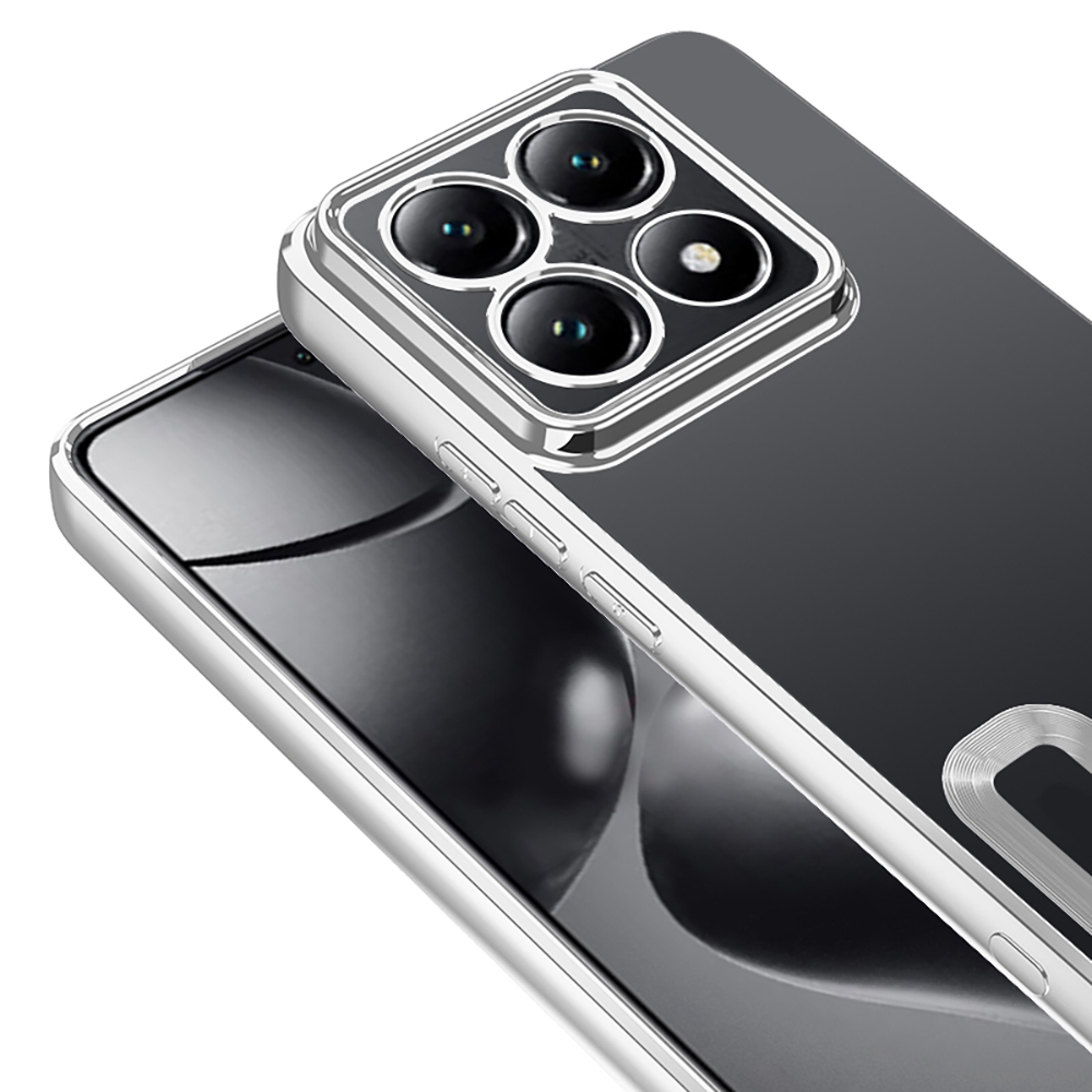 Xiaomi 14T Pro Uyumlu Kılıf Kamera Korumalı Logo Gösteren Zore Omega Kapak - 12