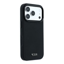 Apple iPhone 18 Pro Max Uyumlu Kılıf TUMI M-safe Şarj Özellikli Deri Noktalı Dizayn Kapak - 3