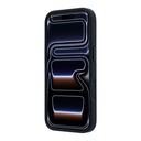 Apple iPhone 18 Pro Max Uyumlu Kılıf TUMI M-safe Şarj Özellikli Deri Noktalı Dizayn Kapak - 4
