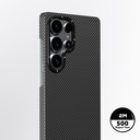 Samsung Galaxy S25 Ultra Uyumlu Kılıf Magsafe Şarj Özellikli Aramid Fiber Youngkit 1500D Kevlar Extreme Wing Serisi Kapak - 4