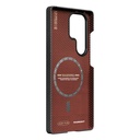 Samsung Galaxy S25 Ultra Uyumlu Kılıf Magsafe Şarj Özellikli Aramid Fiber Youngkit 1500D Kevlar Extreme Wing Serisi Kapak - 6