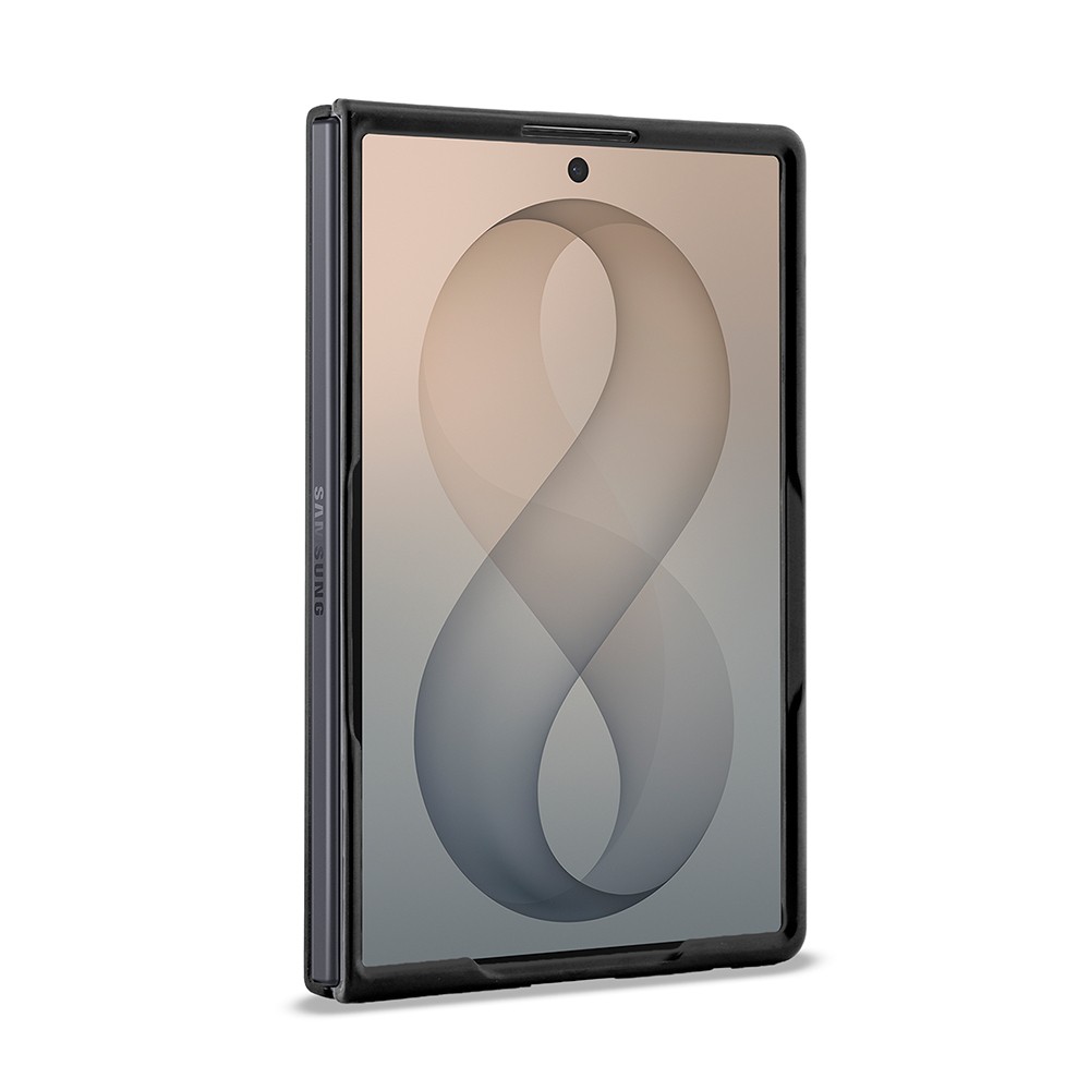 Samsung Galaxy Z Fold 8 Uyumlu Kılıf Guess Orjinal Lisanslı M-safe Şarj Özellikli Peony Sıcak Baskılı Klasik Yazı Logolu Saffiano Kapak - 3