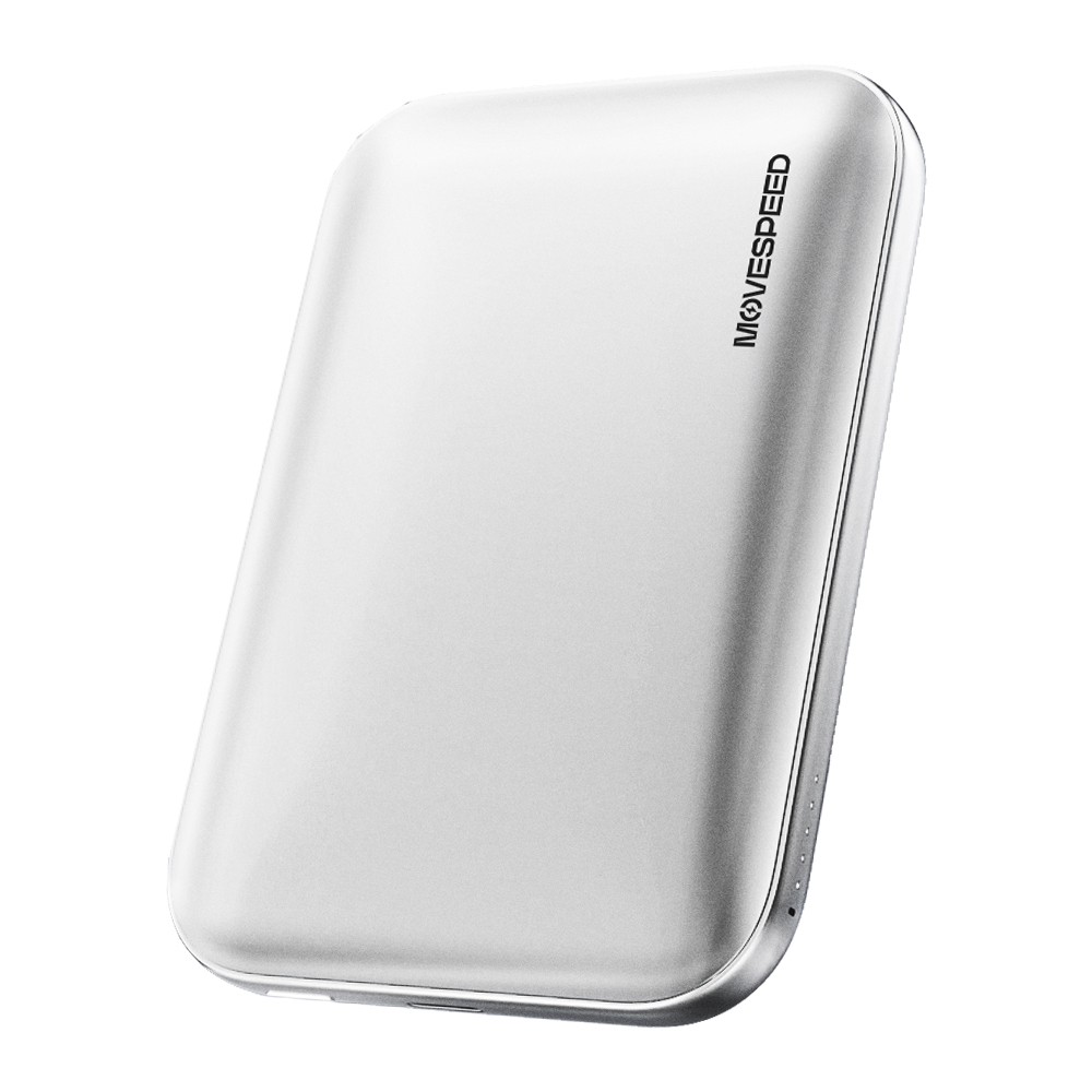 Movespeed MSPD10 PSSD Powerbank Özellikli Manyetik 5000mAh 2in1 SSD 4K ProRes Destekli 1TB USB3.2 Taşınabilir Harici Disk - 1