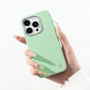 Apple iPhone 15 Pro Max Uyumlu Kılıf Suni Deri Tasarımlı Pynana Starry Serisi Kapak - 4