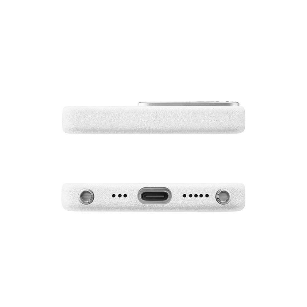 Apple iPhone 16 Pro Max Uyumlu Kılıf Magsafe Şarj Özellikli Suni Deri Tasarımlı Pynana Starry Serisi Kapak - 3