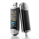 Movespeed MSSU10 LCD Ekranlı 4K ProRes Dual USB-A+Type-C Bağlantılı PSSD Flash Disk 128GB 10Gbps - 6