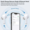 DUNSPIN DS-Air3 Bluetooth Kulak İçi Kulaklık ANC Özellikli