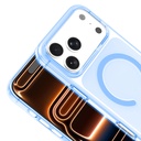 Apple iPhone 17 Pro Uyumlu Kılıf Zore M-safe Şarj Özellikli Şeffaf Kamera Çerçeveli Porto Kapak - 2