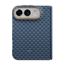 Apple iPhone Duo Uyumlu Kılıf M-safe Şarj Özellikli Raptic Aramid SkinPro Origin Serisi Karbon Kapak - 3
