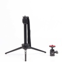 Jmary MT-68 Profesyonel Tripod 360 Derece Dönebilen Başlık 2 Kademeli Yükseklik 39.5 cm - 1