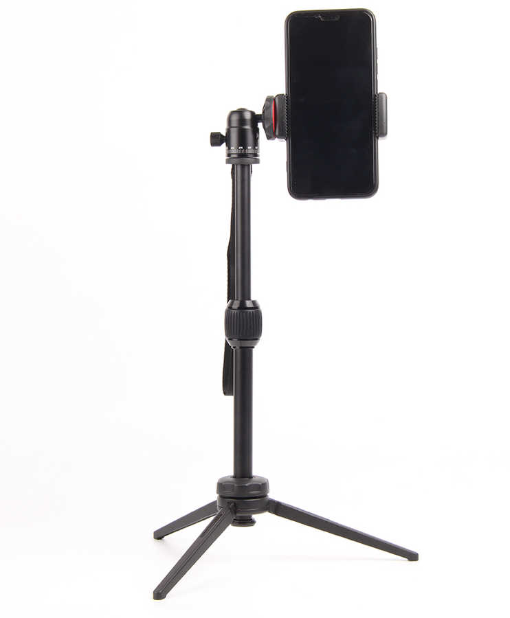 Jmary MT-68 Profesyonel Tripod 360 Derece Dönebilen Başlık 2 Kademeli Yükseklik 39.5 cm - 3