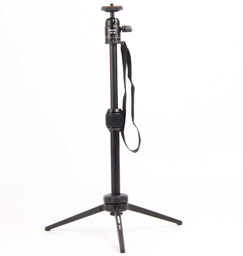 Jmary MT-68 Profesyonel Tripod 360 Derece Dönebilen Başlık 2 Kademeli Yükseklik 39.5 cm - 7