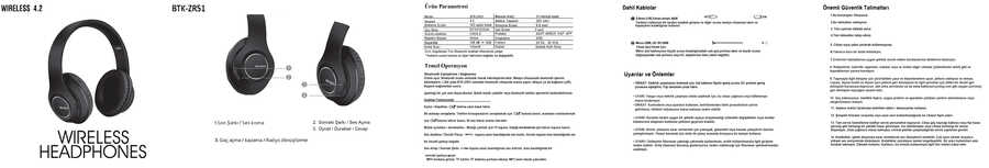 Zore BTK-ZR51 Bluetooth Kulaklık - 1