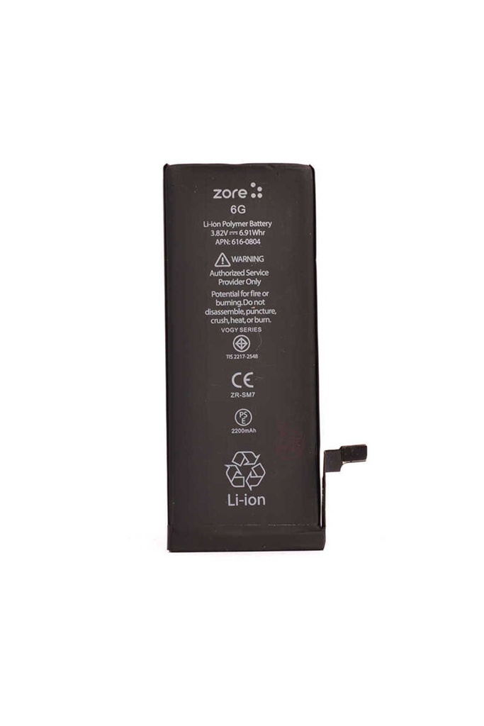 Apple iPhone 6G Uyumlu Zore Vogy Batarya