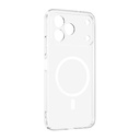 Tecno Spark 50 4G Kamera Korumalı M-Safe Şarj Özellikli Şeffaf Zore London Sert PC Kapak - 1