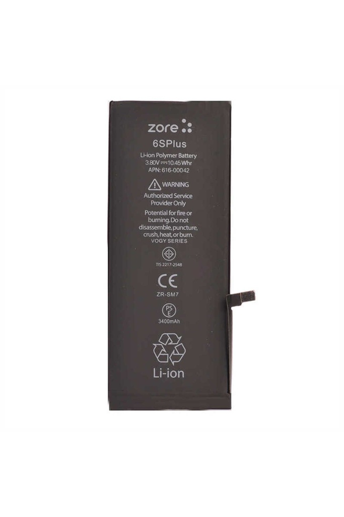 Apple iPhone 6S Plus Uyumlu Zore Vogy Batarya