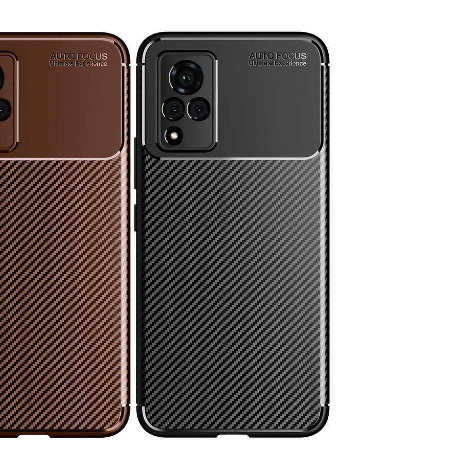 Vivo V21 Uyumlu Kılıf Zore Negro Silikon Kapak - 9