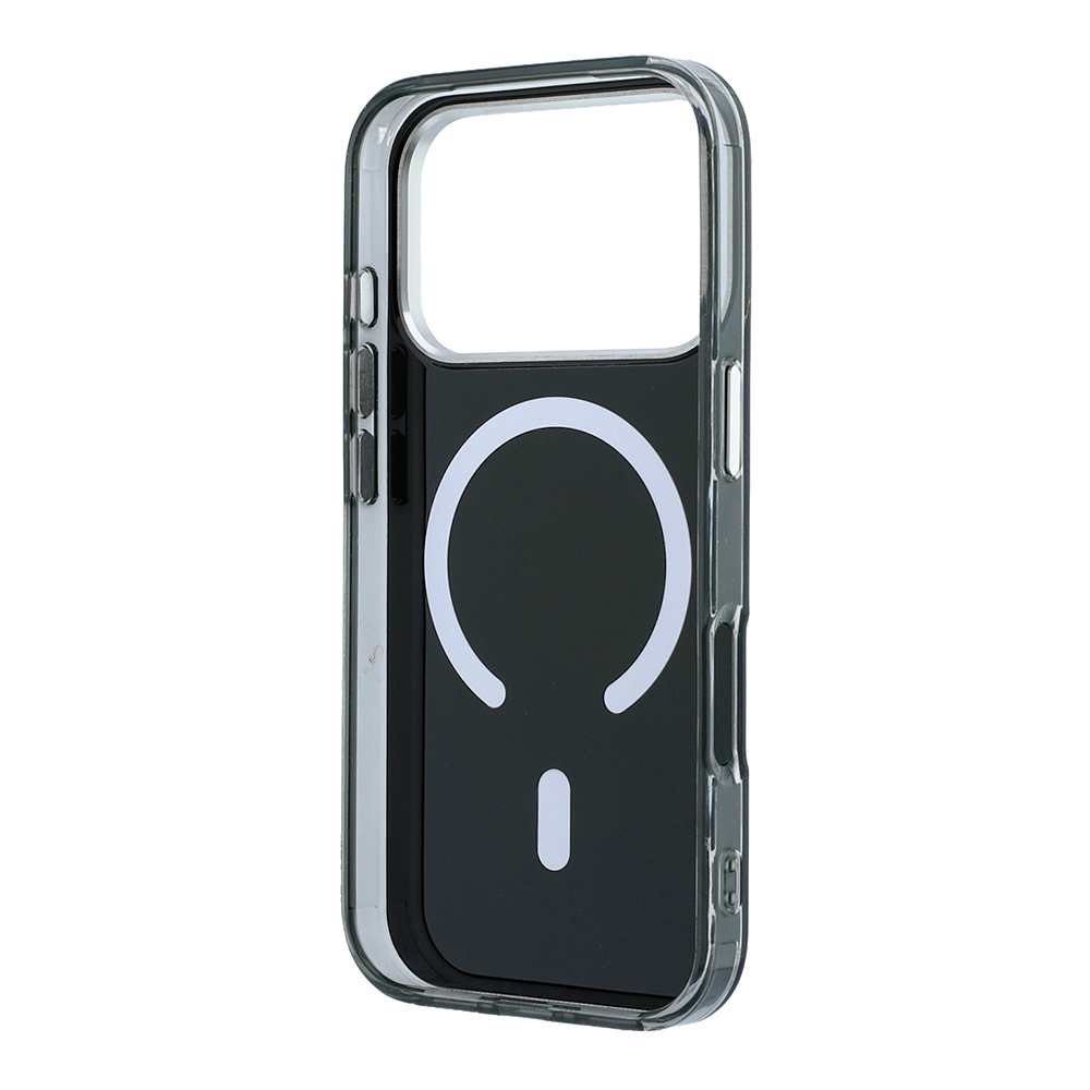 Apple iPhone 18 Pro Max Uyumlu Kılıf Mercedes Benz Orjinal Lisanslı M-safe Şarj Özellikli Saydam Yüzey İkonik 3D Metal Logolu Kapak - 1