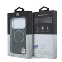 Apple iPhone 18 Pro Max Uyumlu Kılıf Mercedes Benz Orjinal Lisanslı M-safe Şarj Özellikli Saydam Yüzey İkonik 3D Metal Logolu Kapak - 2