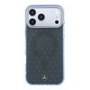 Apple iPhone 18 Pro Max Uyumlu Kılıf Mercedes Benz Orjinal Lisanslı M-safe Şarj Özellikli Çift Katmanlı Yıldız Desenli Sert PC Kapak - 2