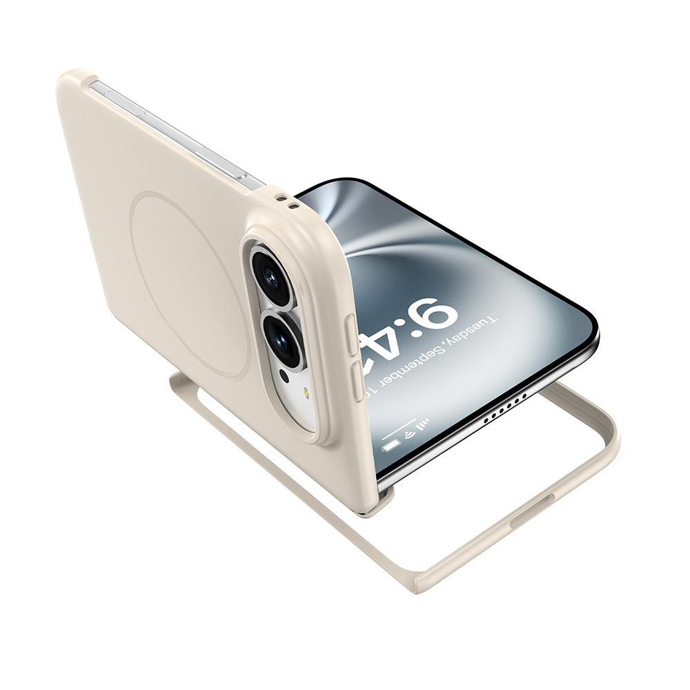 Apple iPhone Duo Uyumlu Kılıf M-safe Şarj Özellikli Wlons Frego Kapak - 4