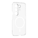 Tecno Camon 50 Uyumlu Ultra Kamera Korumalı M-Safe Şarj Özellikli Şeffaf Zore London Sert PC Kapak - 1