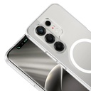 Tecno Camon 50 Uyumlu Kamera Korumalı M-Safe Şarj Özellikli Şeffaf Zore London Sert PC Kapak - 2