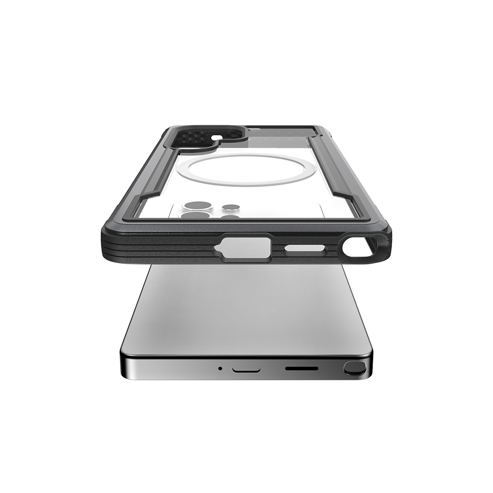 Samsung Galaxy S25 Ultra Uyumlu Kılıf Magsafe Şarj Özellikli Airbagli Raptic Shield Serisi Şeffaf Arka Yüzey Kapak - 10