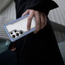 Samsung Galaxy S25 Ultra Uyumlu Kılıf Magsafe Şarj Özellikli Airbagli Raptic Shield Serisi Şeffaf Arka Yüzey Kapak - 29