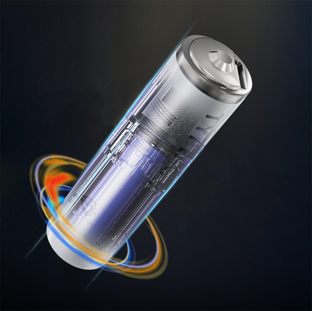 Lenyes AA105 Type-C Şarj Portlu Şarj Edilebilir AA Lityum-ion Pil 2800mWh 1.5V 2 Adet - 7