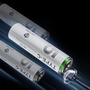 Lenyes AA105 Type-C Şarj Portlu Şarj Edilebilir AA Lityum-ion Pil 2800mWh 1.5V 2 Adet - 9