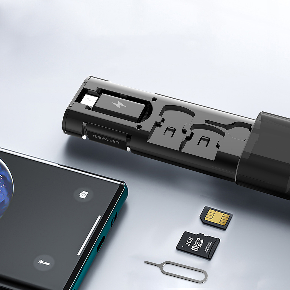 Lenyes LB605 5in1 Type-C to Type-C Kablolu 60W Çevirici Adaptör Seti Saklama Kutusu - 2