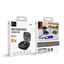 Lenyes LB603 6in1 Type-C to Type-C Kablolu 60W Çevirici Adaptör Seti Standlı Saklama Kutusu - 4