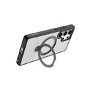 Samsung Galaxy S25 Ultra Uyumlu Kılıf Magsafe Şarj Özellikli Raptic Air Stand Serisi Buzlu Transparan Tasarımlı Standlı Kapak - 3