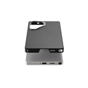 Samsung Galaxy S25 Ultra Uyumlu Kılıf Magsafe Şarj Özellikli 600D Metal Kamera Çerçeveli Raptic Aramid Fiber Croxx Mondrian Serisi Kapak - 3