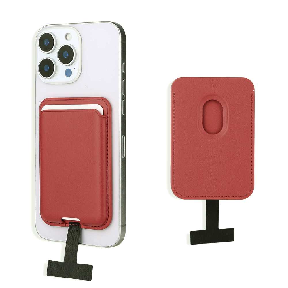 Zore CRD-09 Dahili Şarj Soket Aparatlı Magnetik PU Deri Kartlık - 2