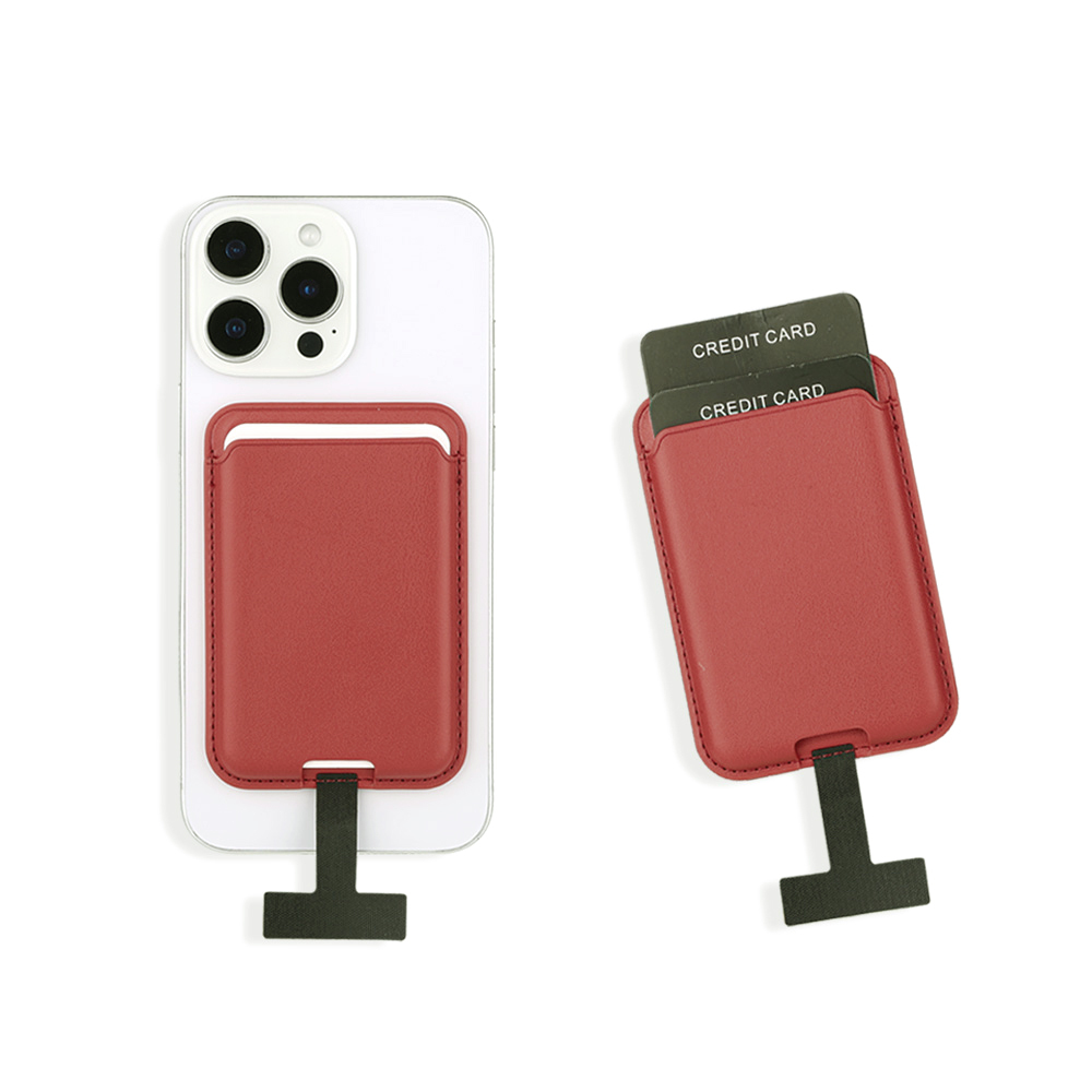 Zore CRD-09 Dahili Şarj Soket Aparatlı Magnetik PU Deri Kartlık - 3