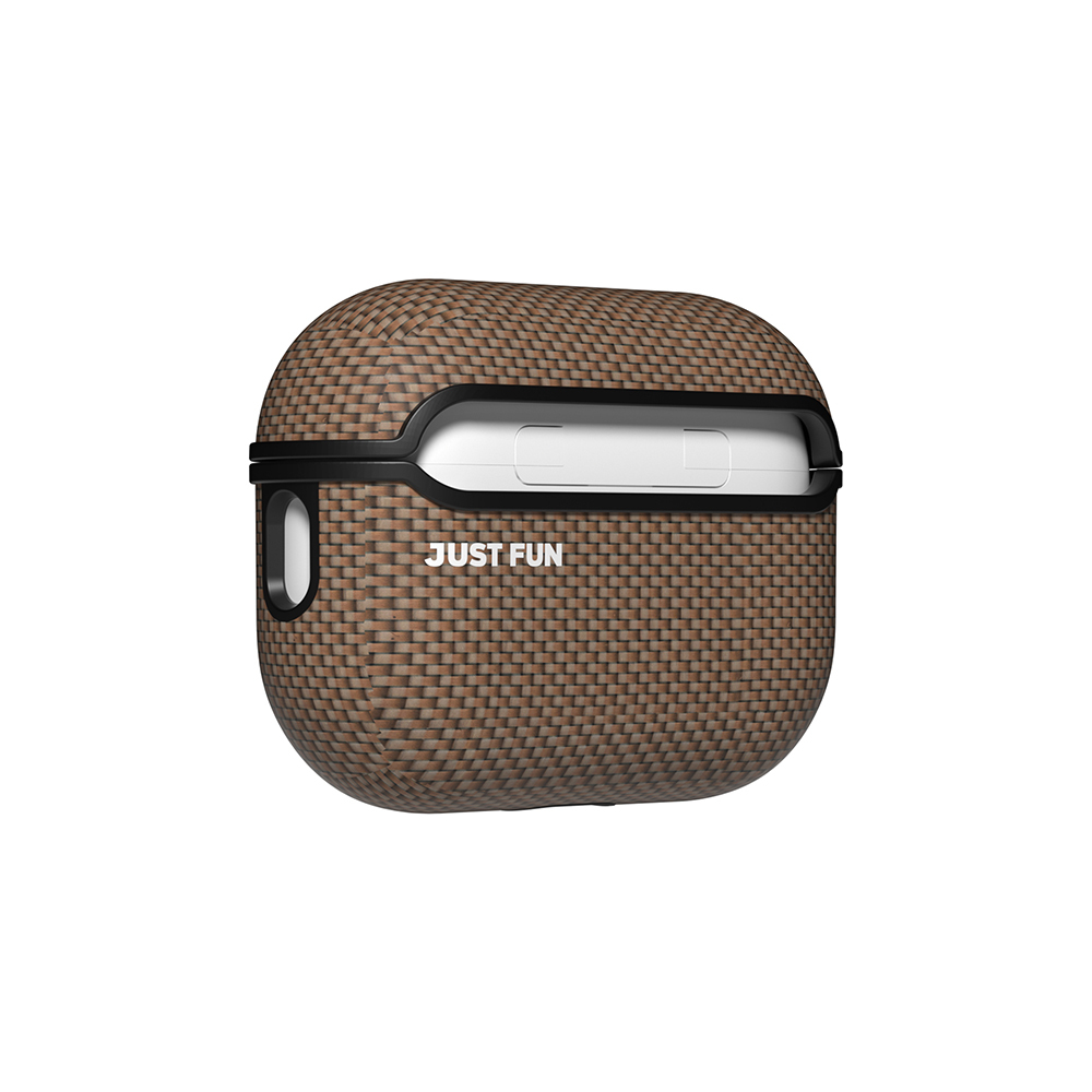 Apple Airpods Pro Uyumlu Kılıf Magsafe Şarj Özellikli Aramid Fiber Youngkit 1500D Kevlar Extreme Wing Serisi Kapak - 5