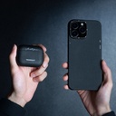 Apple Airpods Pro Uyumlu Kılıf Magsafe Şarj Özellikli Aramid Fiber Youngkit 1500D Kevlar Extreme Wing Serisi Kapak - 12