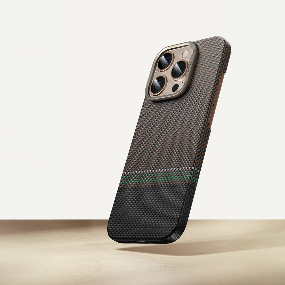 Apple iPhone 15 Pro Uyumlu Kılıf Magsafe Şarj Özellikli Karbon Fiber Tasarımlı Benks Prestige ArmorAir Kevlar Kapak - 5