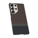 Samsung Galaxy S25 Ultra Uyumlu Kılıf Magsafe Şarj Özellikli Karbon Fiber Tasarımlı Benks Prestige ArmorAir Kevlar Kapak - 3