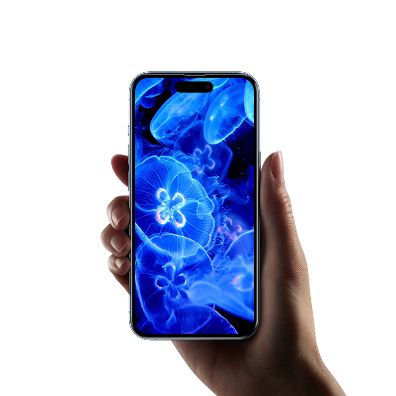 Apple iPhone 16E Uyumlu Recci Anti-Blue Light Cam Ekran Koruyucu - 3