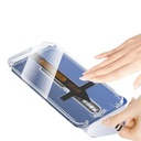 Apple iPhone 16E Uyumlu Zore Süper Fast Anti-Dust Toz Önleyici Temperli Ekran Koruyucu - 1