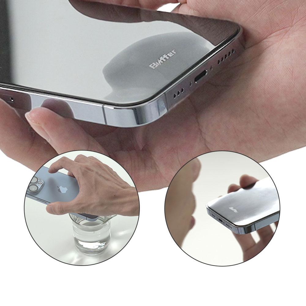Apple iPhone 16E Uyumlu Zore Hizalama Aparatlı Hadid Glass Cam Ekran Koruyucu - 4