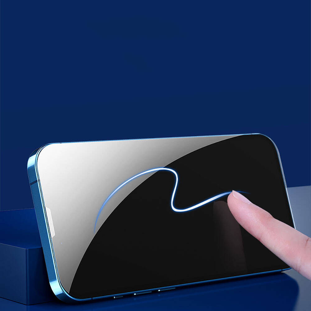 Apple iPhone 16E Uyumlu Recci RSP-A10 HD Temperli Cam Ekran Koruyucu + Kolay Uygulama Aparatlı - 12