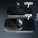 Apple iPhone 16E Uyumlu Wiwu Wi-SQ009 Easy Install iPrivacy 360° Anti-Peep Oleofobik Temperli Cam Ekran Koruyucu + Kolay Uygulama Aparatlı - 11