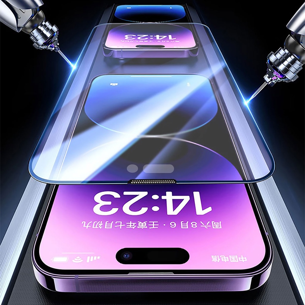 Apple iPhone 16E Uyumlu Wiwu iVista Screen Matte Ultra Güçlü Temperli Mat Ekran Koruyucu - 1