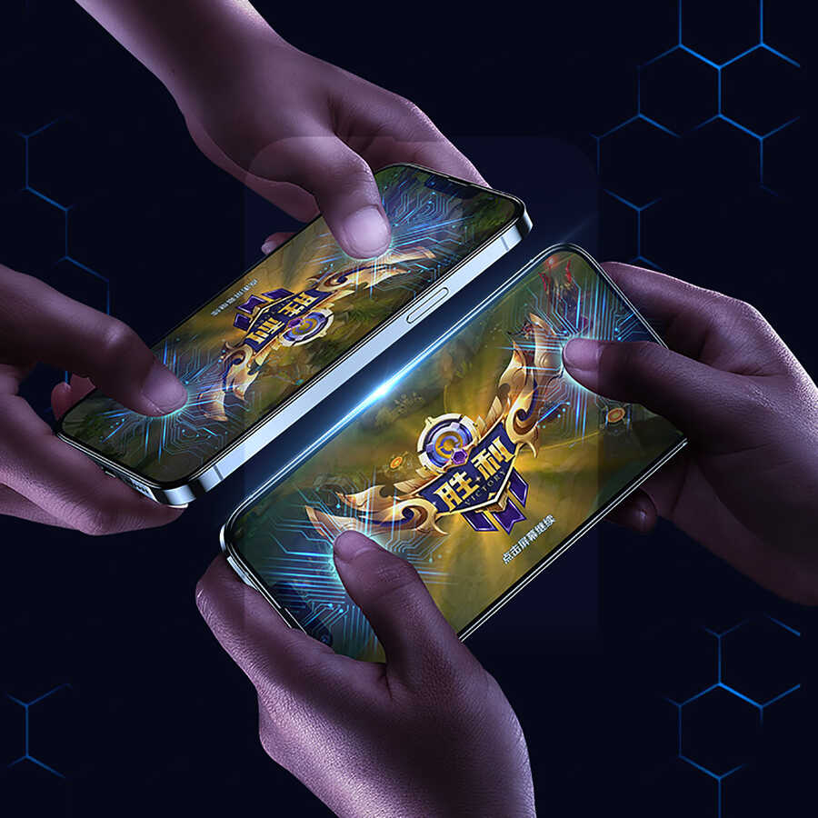 Apple iPhone 16E Uyumlu Benks Mat Ekran Koruyucu Parmak İzi Bırakmayan Oyunculara Özel Ekran Filmi - 4
