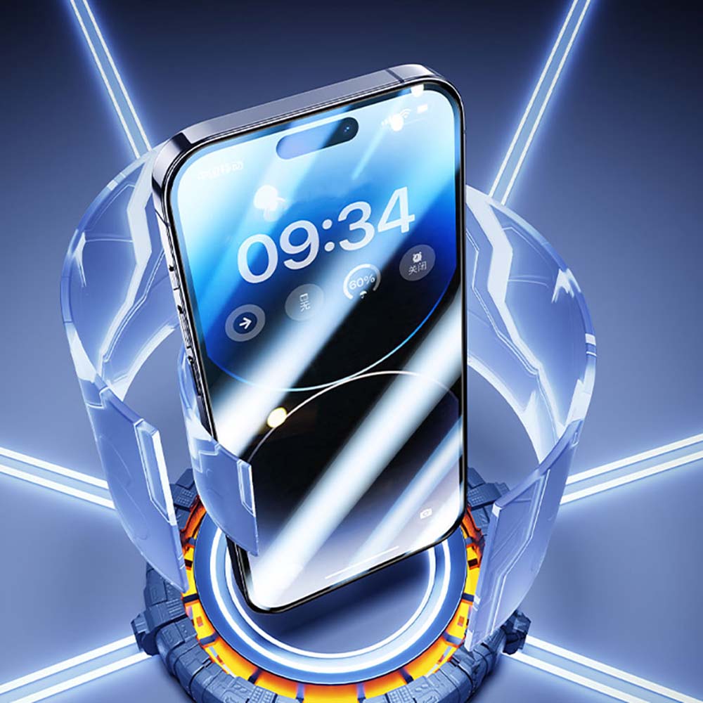 Apple iPhone 16E Uyumlu Benks Gaming Anti-Dust Toz Önleyici Mat Cam Ekran Koruyucu - 4
